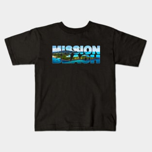 MISSION BEACH - Queensland Australia Clump Point Kids T-Shirt